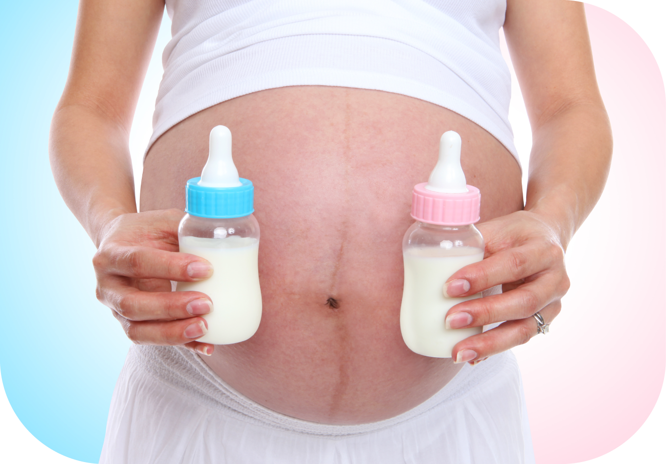 preparándose para los gemelos