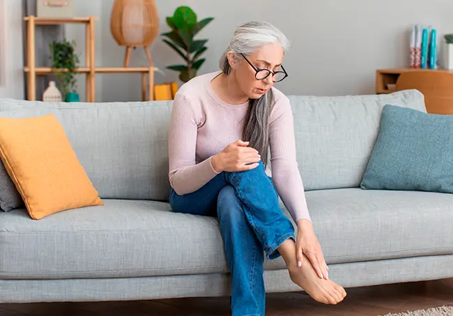 Aliviar las piernas cansadas en primavera