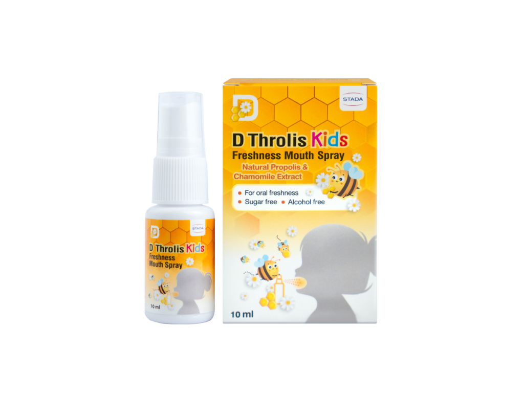 D Throlis Kids Freshness Mouth Spray