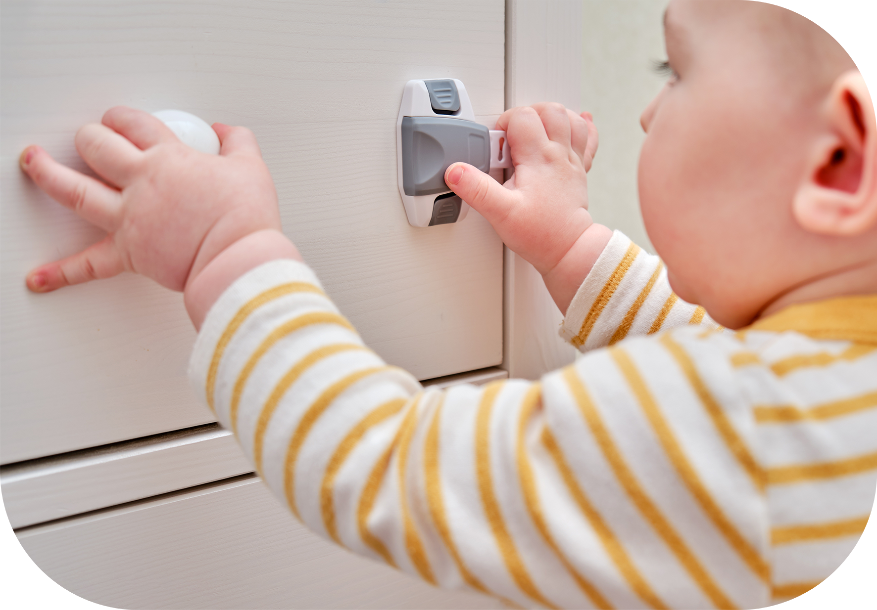 Hacer de la casa un entorno seguro para el bebé